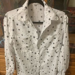 Starry long sleeve shirt